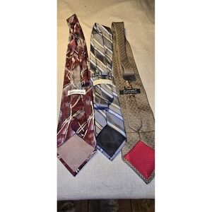 Pierra Cardin, Michael Kors, Zanetti, Mens Silk Ties, Lor Of 3